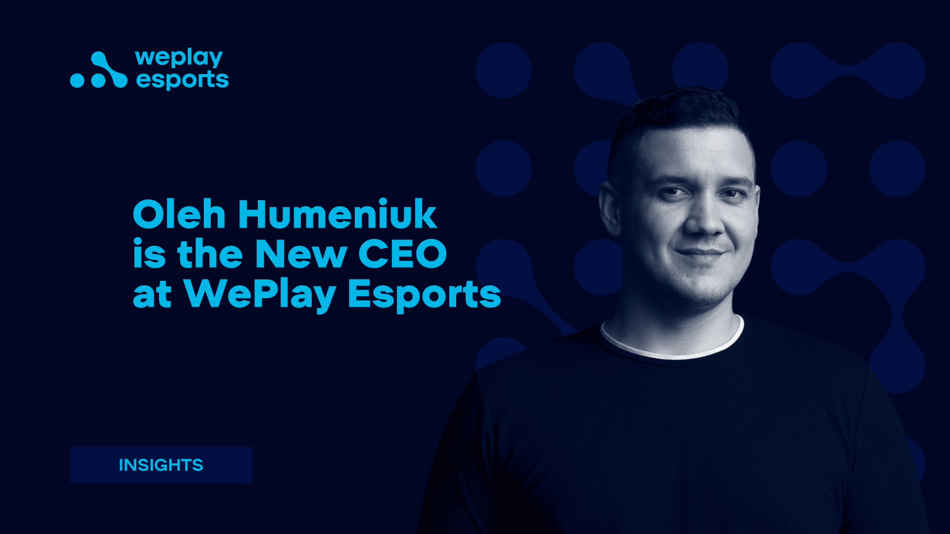 Oleh Humeniuk é o novo CEO da WePlay Esports. Crédito da imagem: WePlay Holding