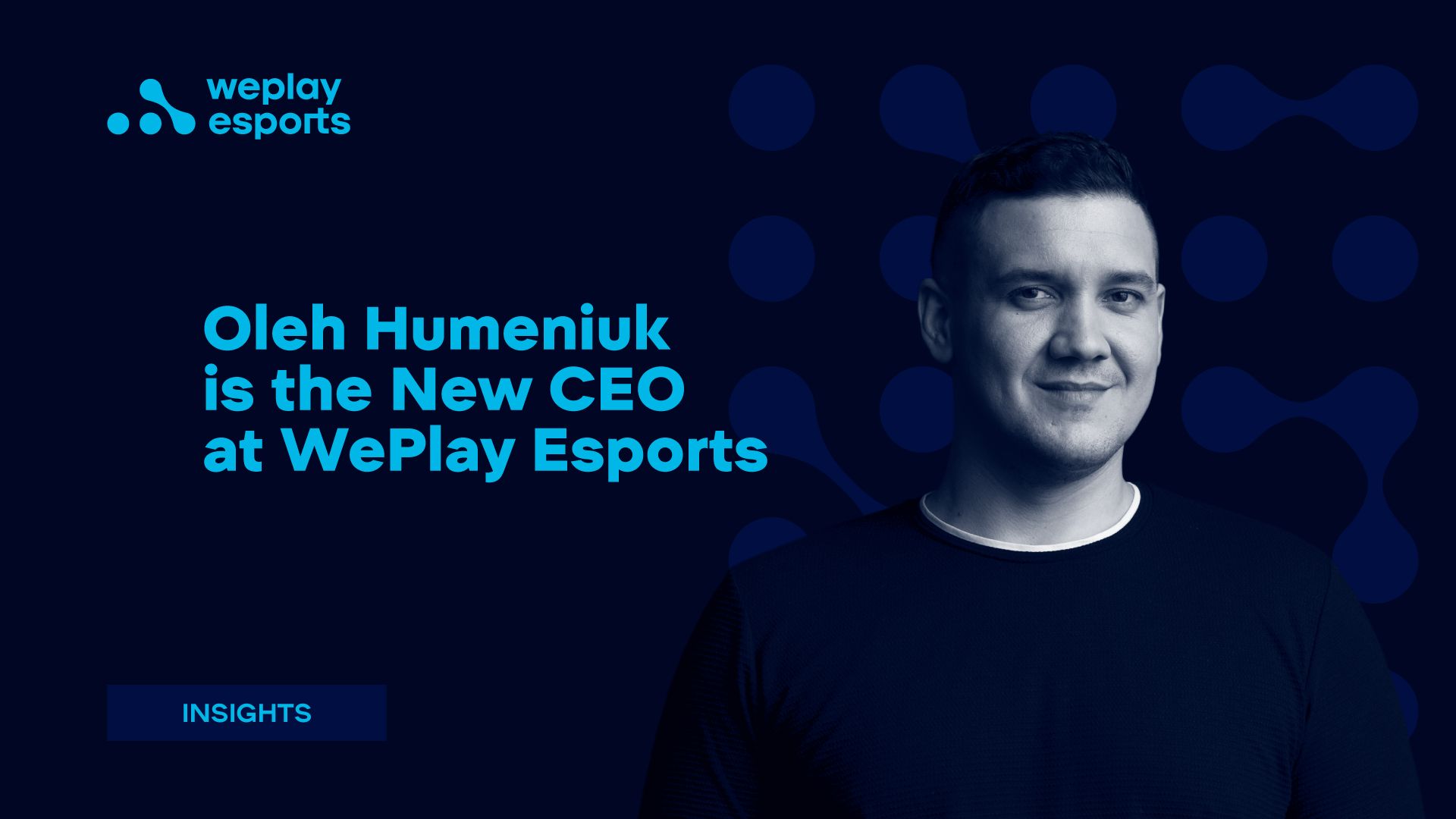 Олег Гуменюк – новий CEO. Зображення: прес-служба WePlay Holding