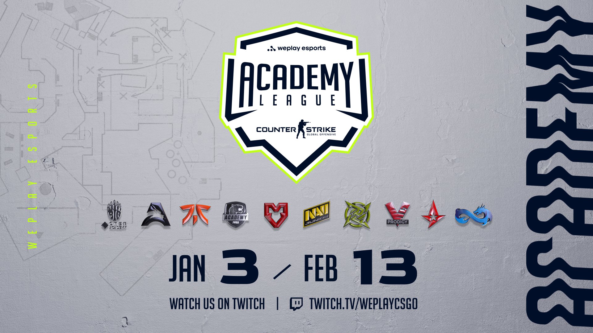 WePlay Academy League is coming back in January. Image: WePlay Holding