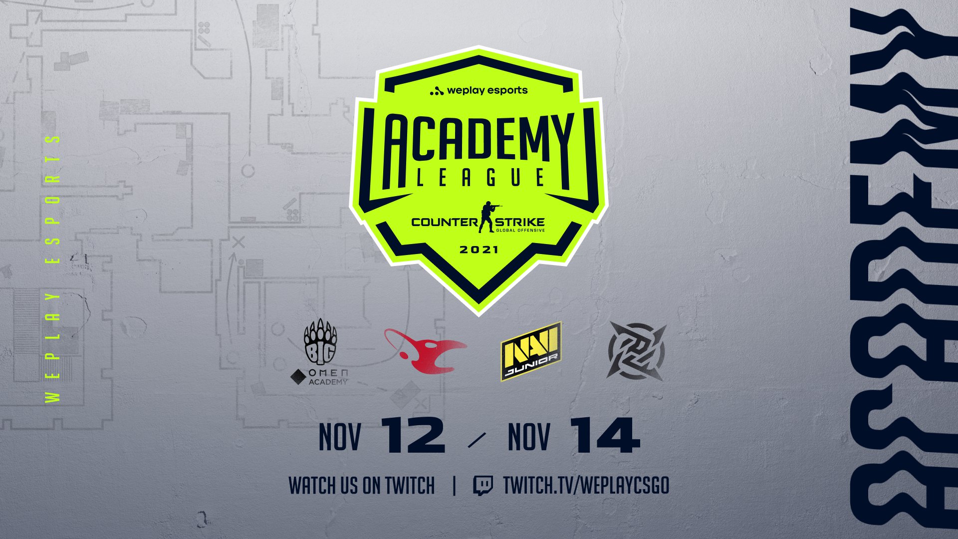 WePlay Academy League Season 2 Playoff Stage. Image: WePlay Holding