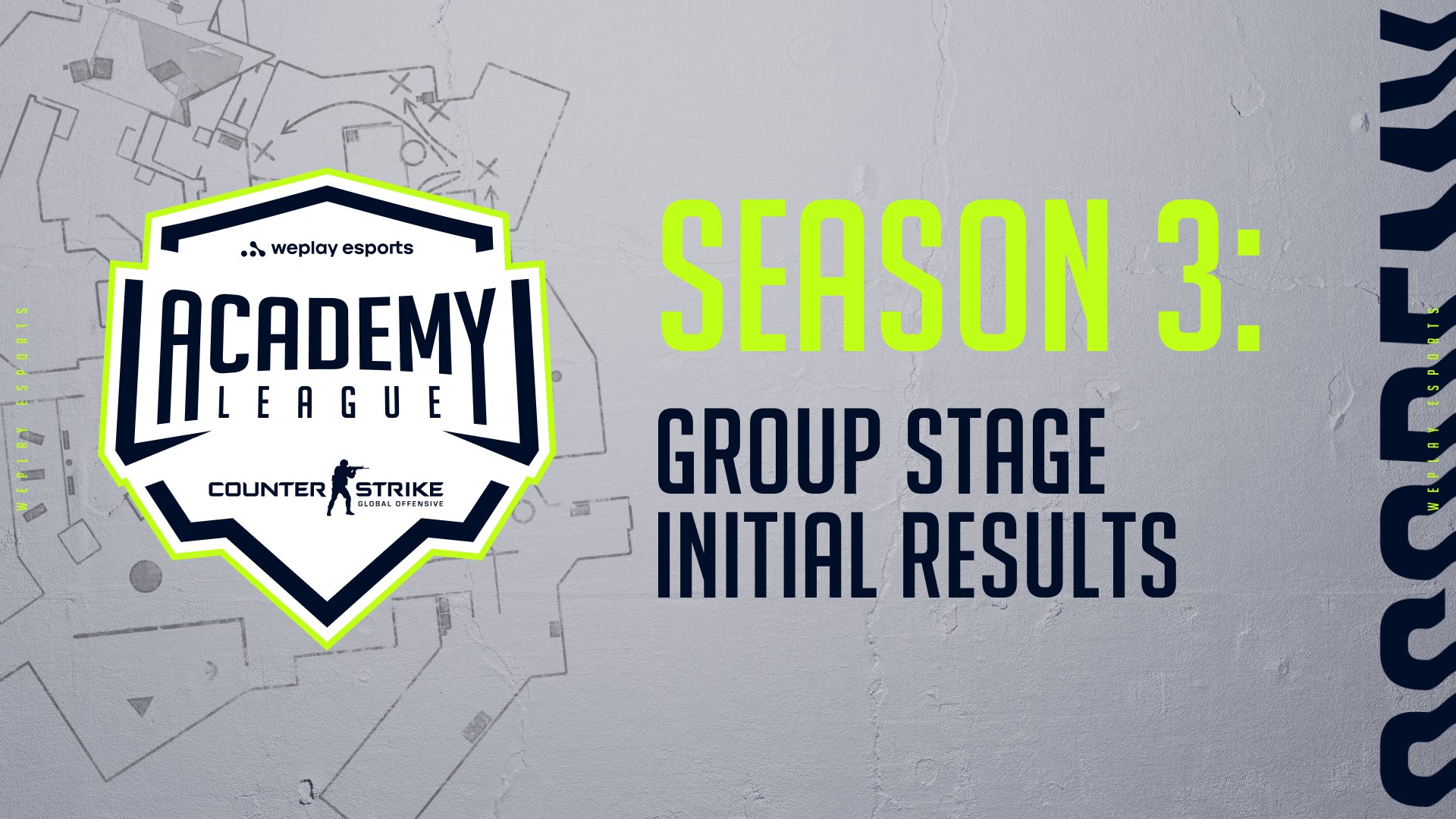 WePlay Academy League Season 3: Group Stage Initial Results. Image: WePlay Holding
