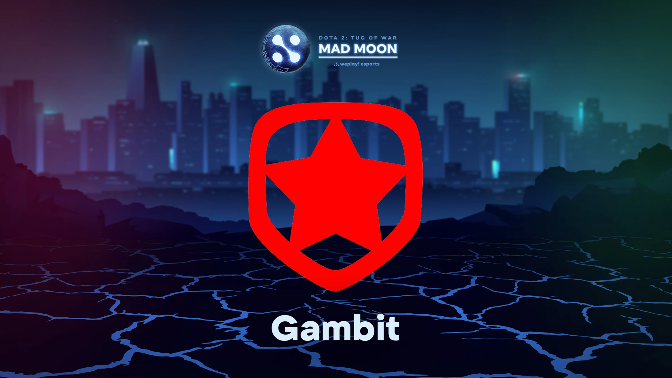 Gambit Esports to play in WePlay! Dota 2 Tug of War: Mad Moon