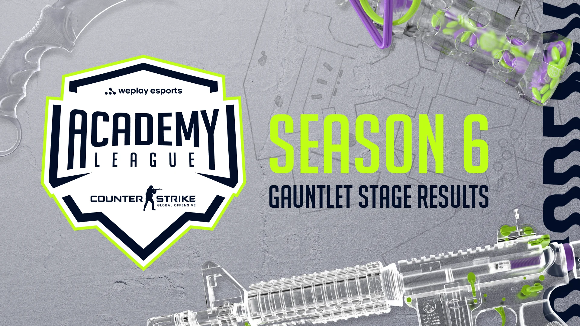 WePlay Academy League Season 6 Gauntlet Stage Results. Visual: WePlay Holding