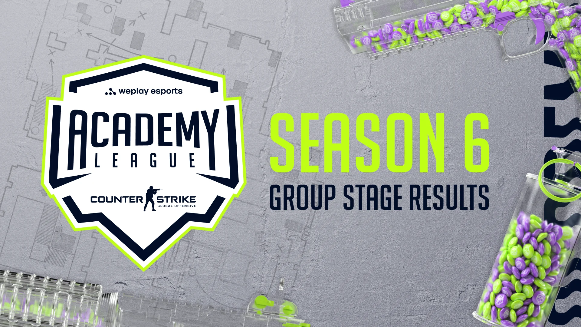 WePlay Academy League Season 6 Group Stage Results. Visual: WePlay Holding