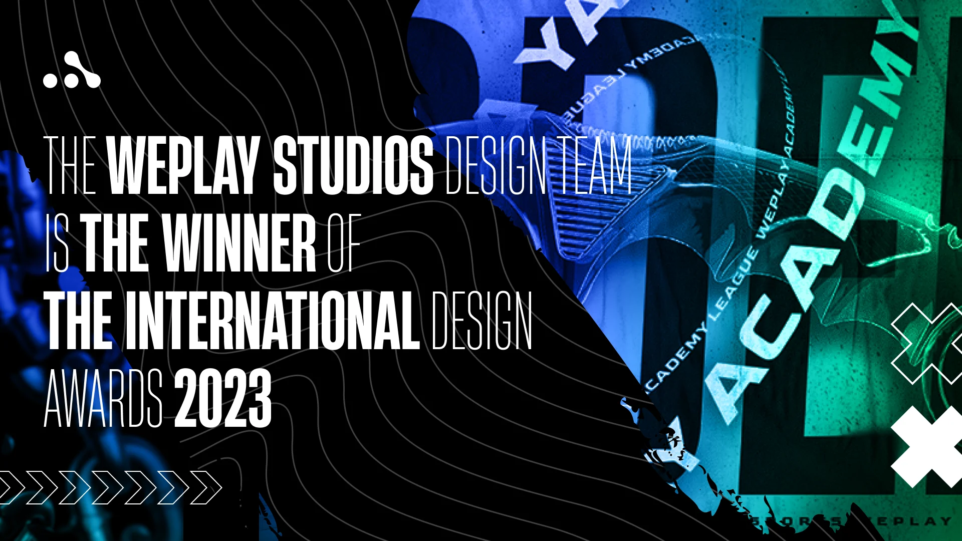The WePlay Studios’ design team is the winner of the International Design Awards 2023. Visual: WePlay Studios