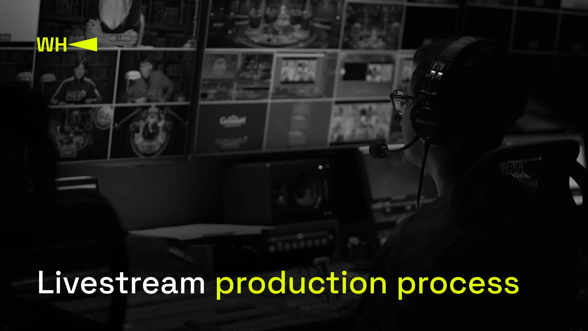 Livestream production process. Credit: WePlay Holding