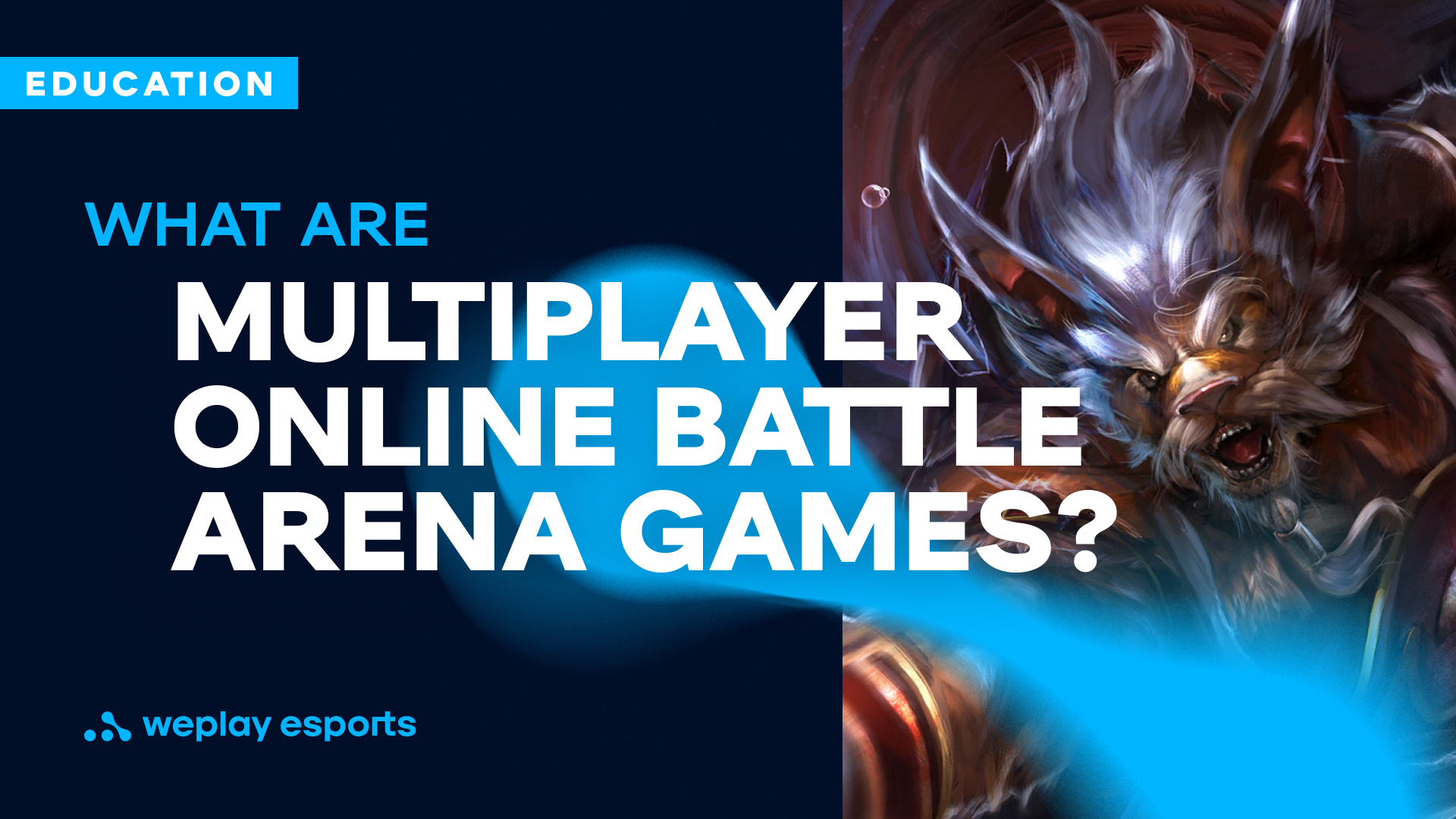 What are multiplayer online battle arena games?