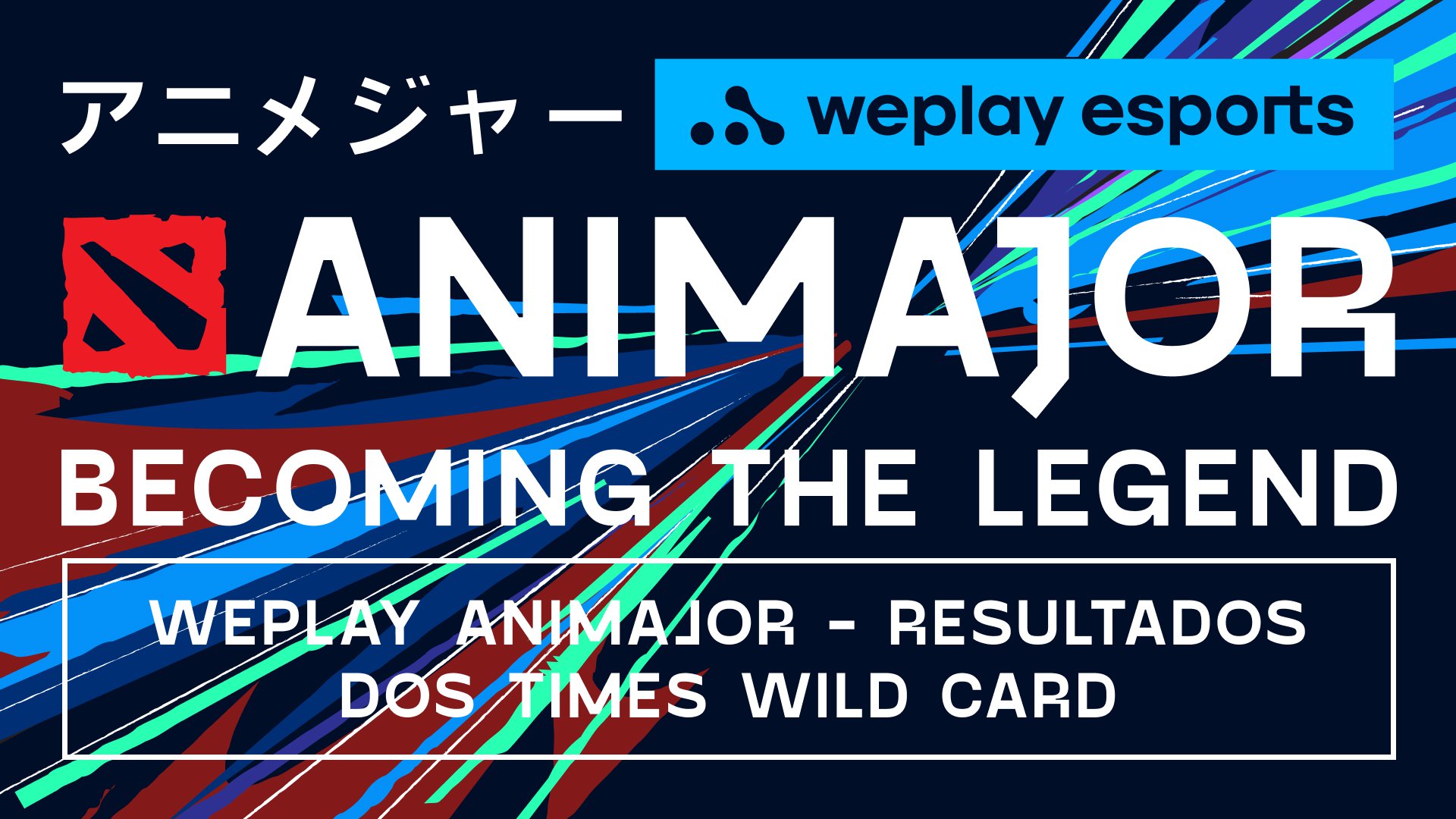 WePlay AniMajor - Resultados do Wild Card. Imagem: WePlay Esports
