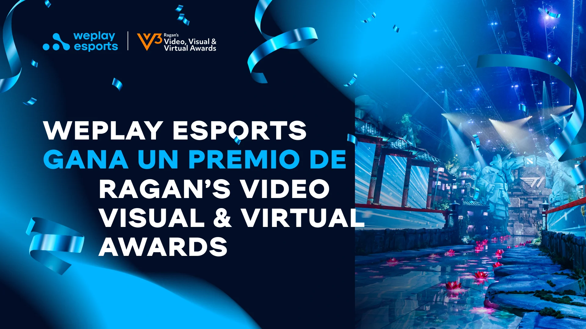 WePlay Esports gana un premio de Ragan’s Video, Visual & Virtual. Imagen: WePlay Holding