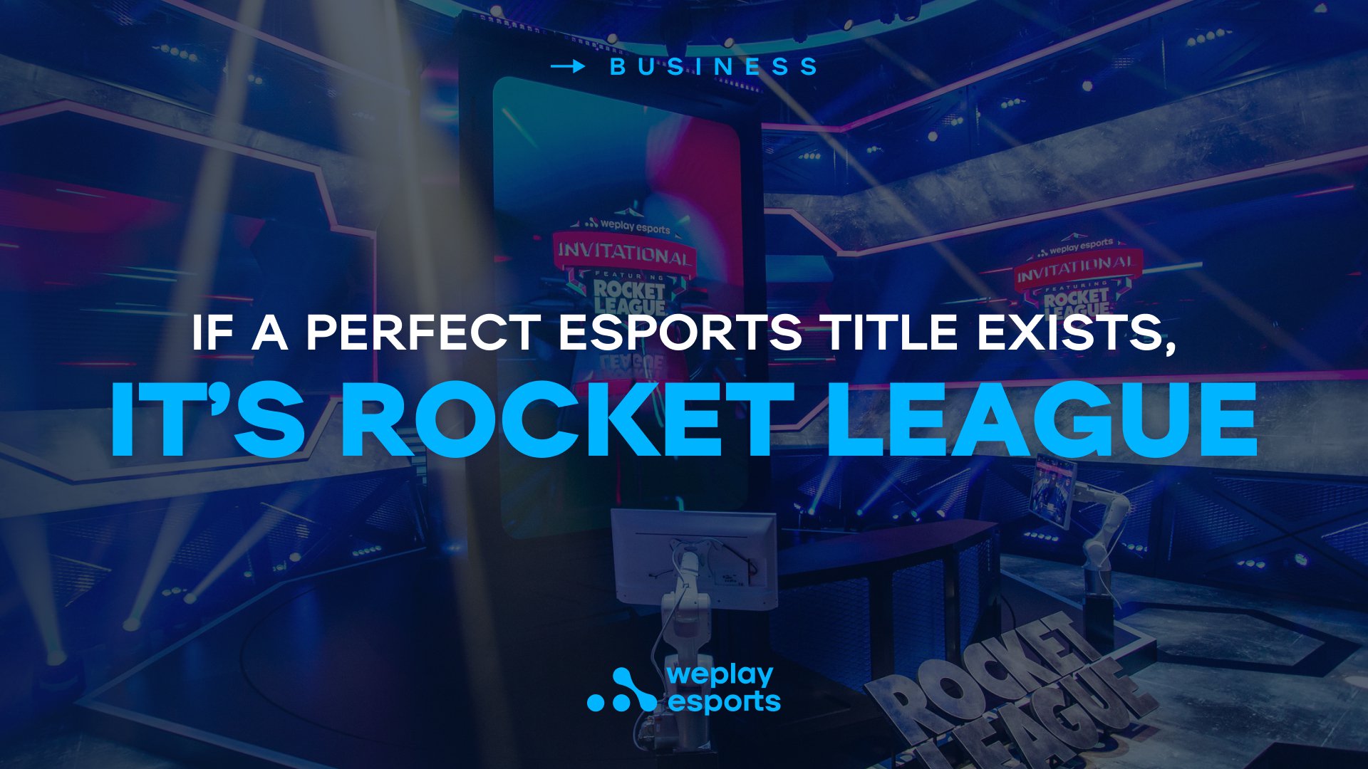 If a perfect esports title exists, it’s Rocket League. Image: Rocket League
