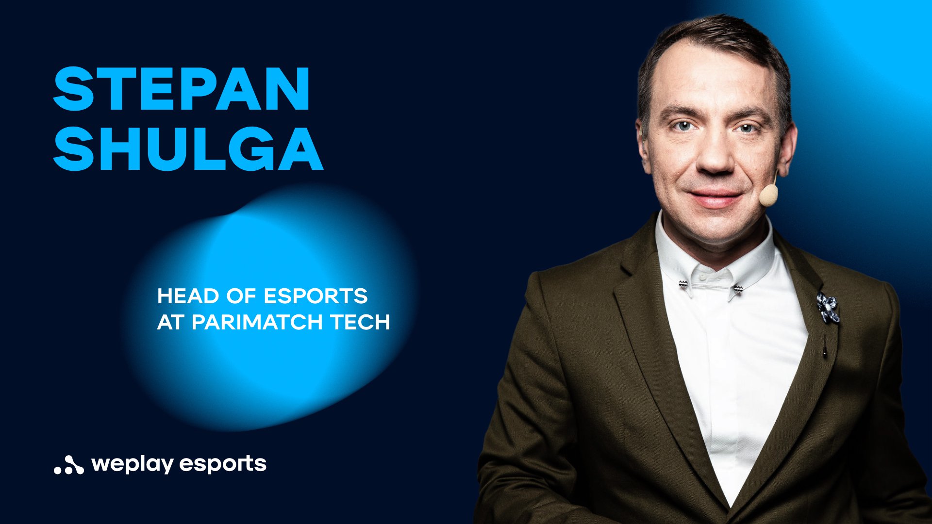 Stepan Shulga, Head of Esports at Parimatch Tech. CrediT: WePlay Holding