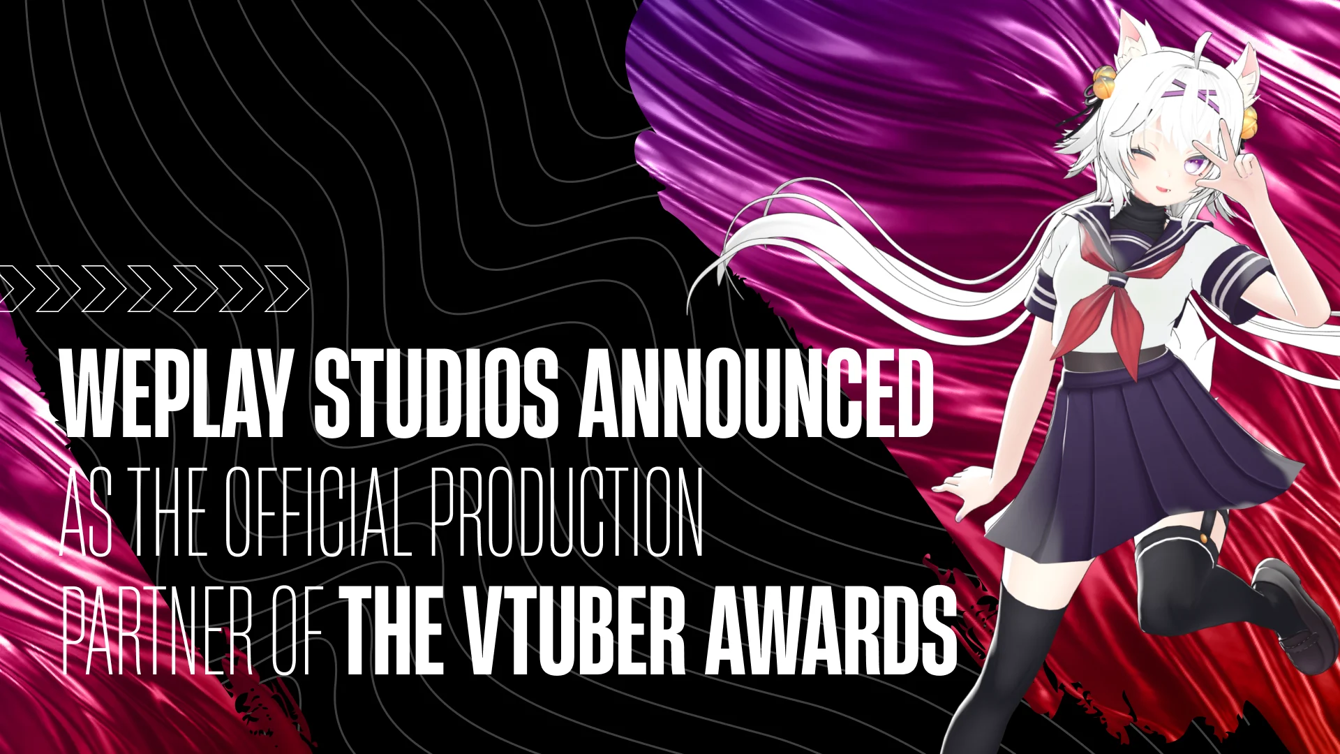 WePlay Studios announced as the official production partner of the VTuber Awards. Visual: WePlay Holding