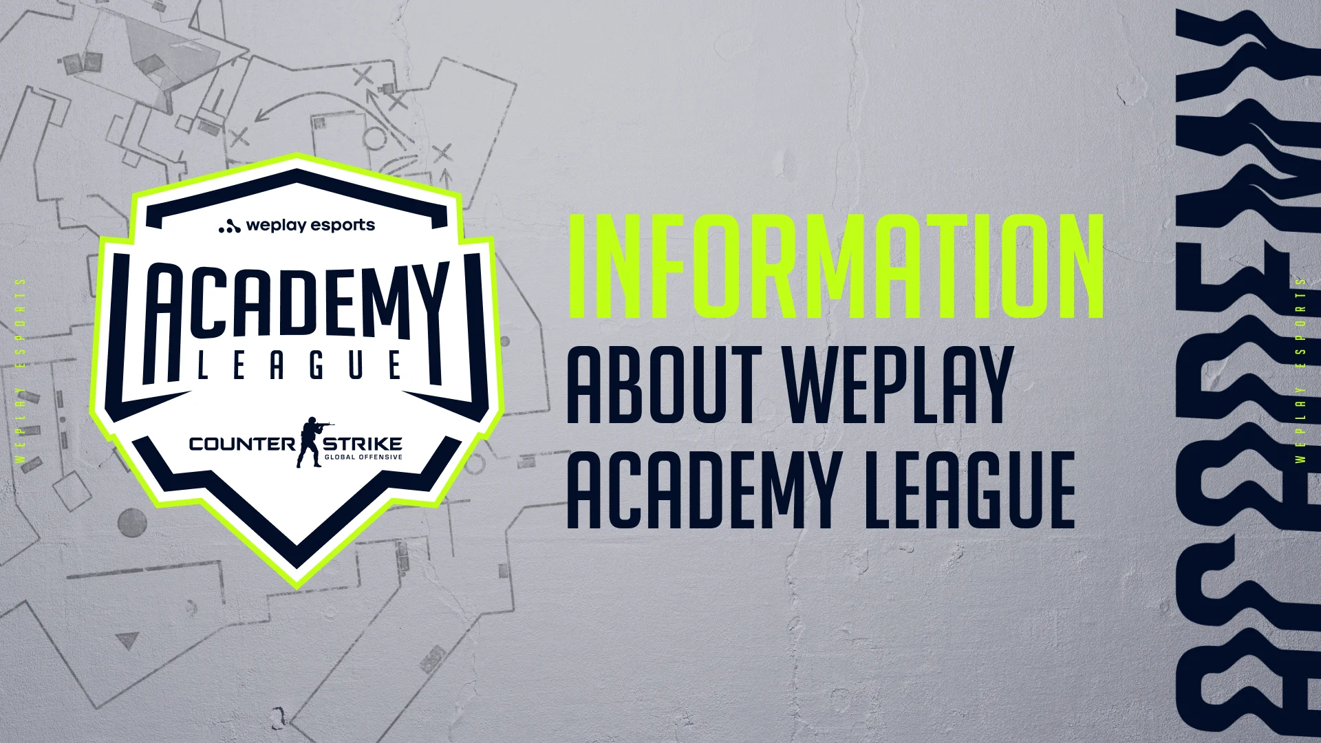 Information about WePlay Academy League. Visual: WePlay Holding