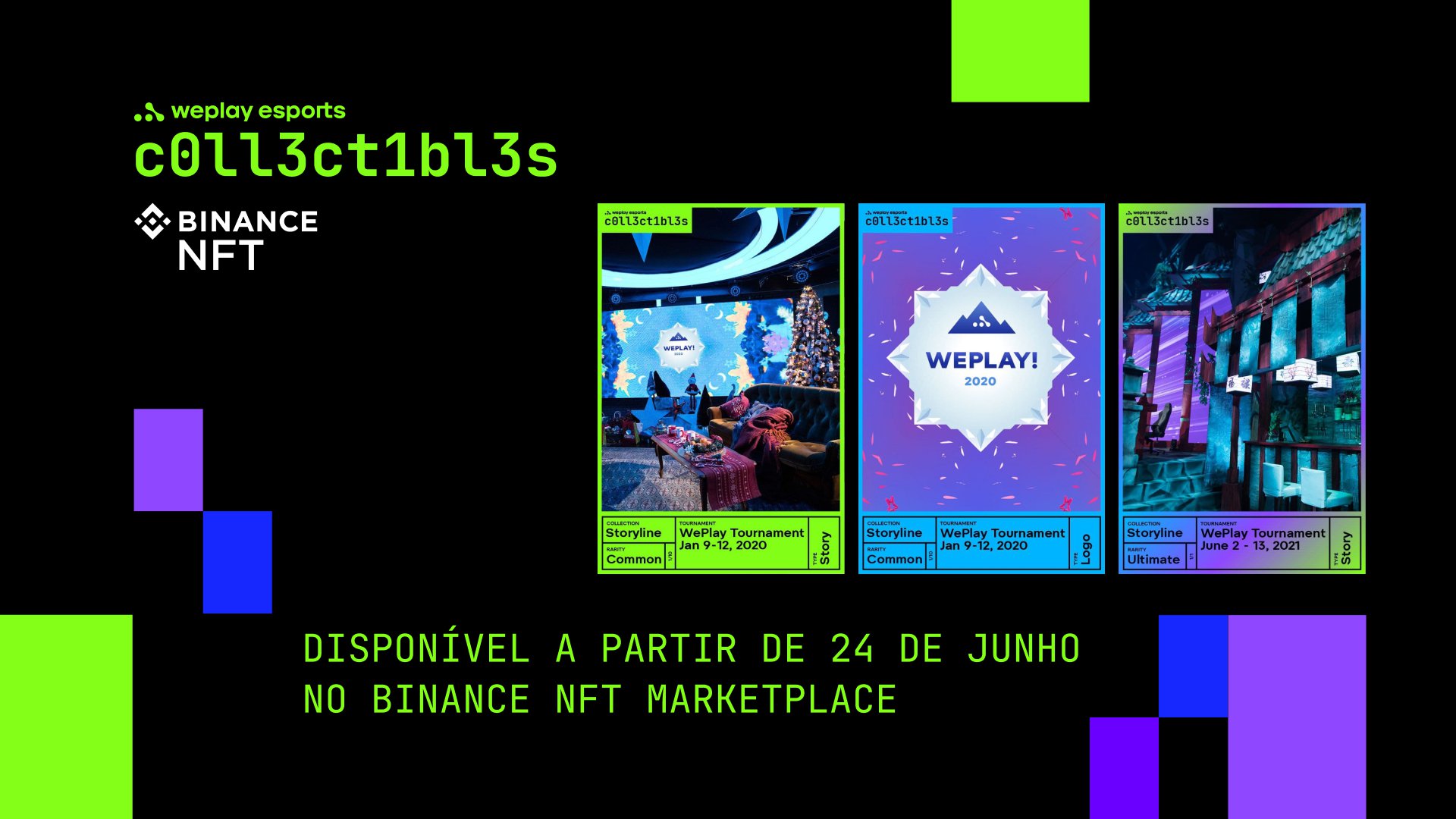 WePlay Collectibles: Olá, mundo! Imagem: WePlay Holding
