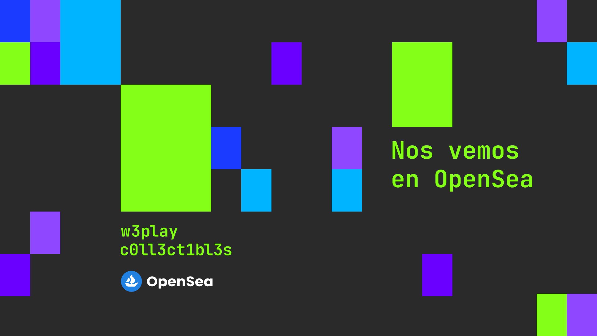 WePlay Collectibles: nos vemos en OpenSea. Imagen: WePlay Holding