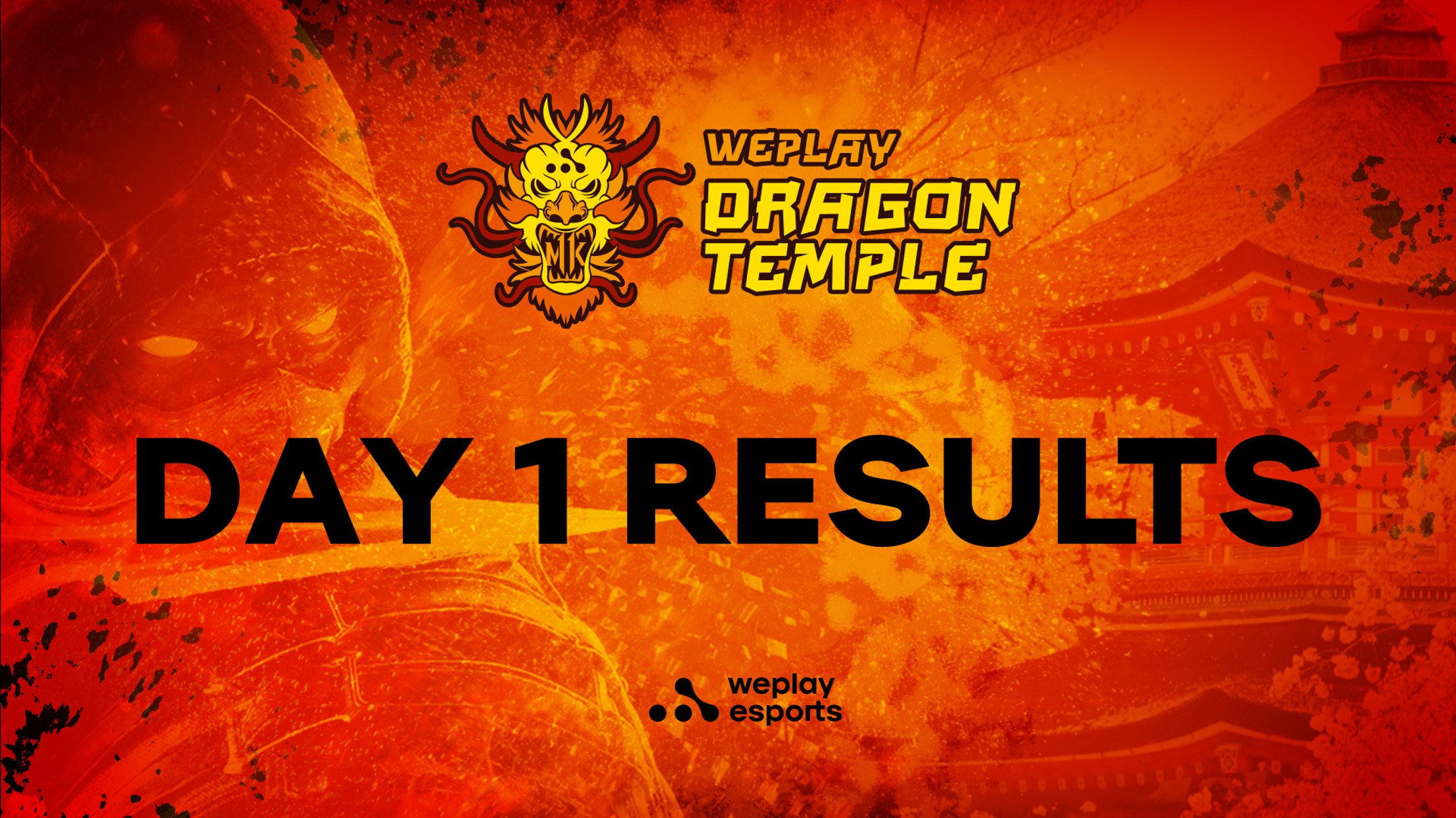 WePlay Dragon Temple Day 1 Results and Photo Tour