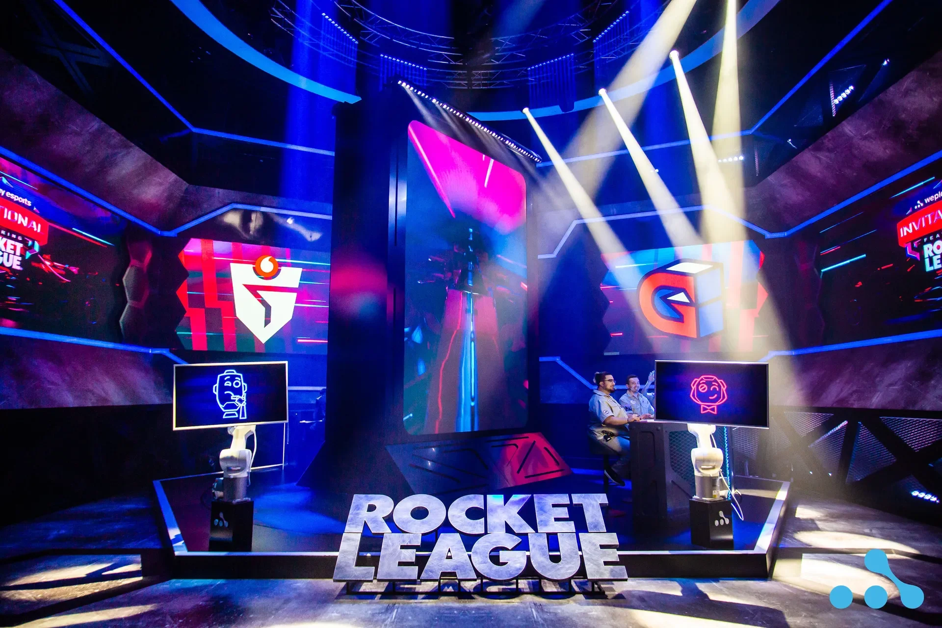 WePlay Esports Invitational featuring Rocket League car racing world. Credit: WePlay Holding