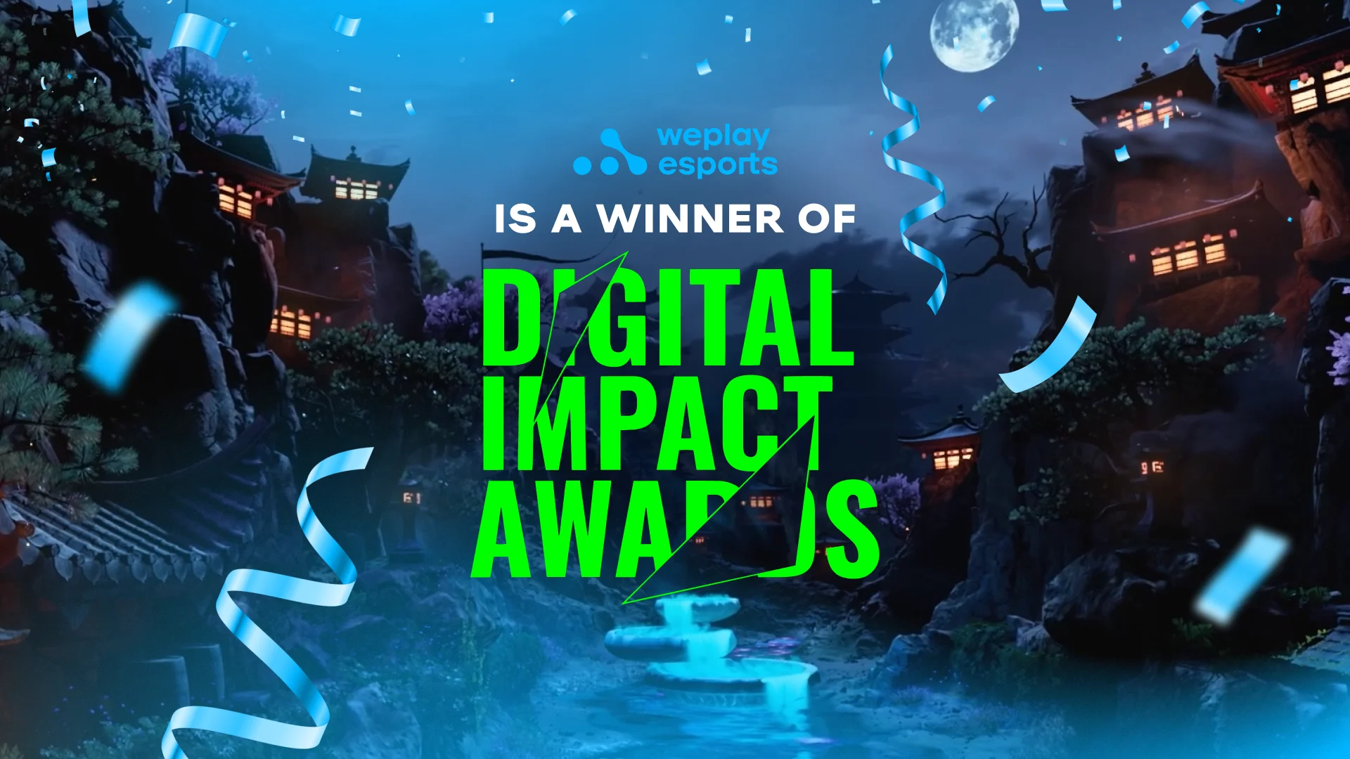 WePlay Esports got bronze in the Digital Impact Awards. Visual: WePlay Holding