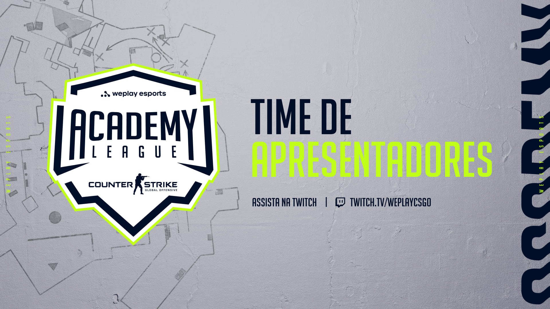 WePlay Academy League Season 4: time de apresentadores anunciado. Visual: WePlay Holding