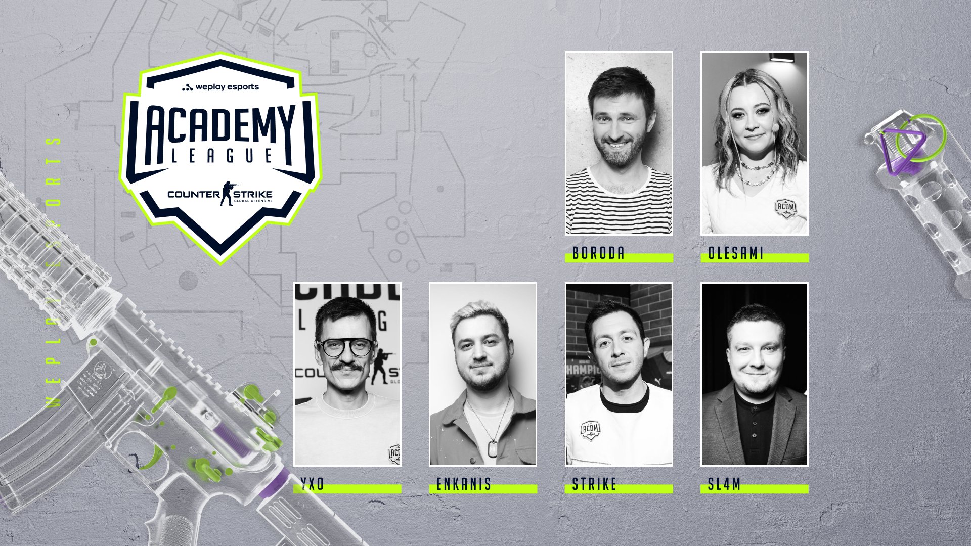 Русскоязычная команда талантов WePlay Academy League Season 3. Изображение: WePlay Holding